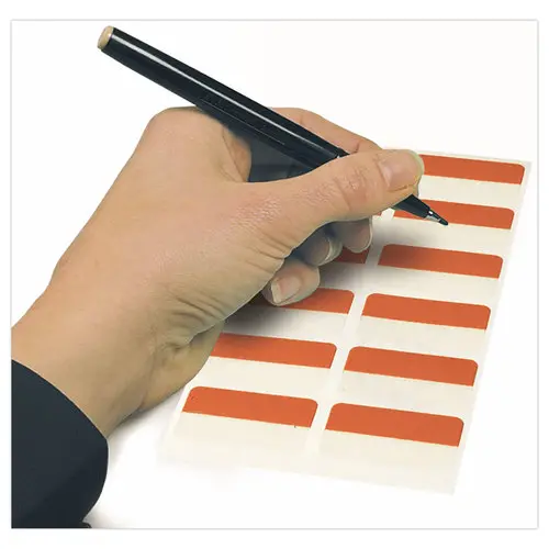 48 Onglets d'indexation - Couleurs classiques 12 x 40 mm