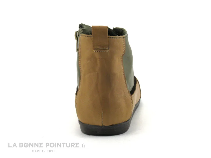 Achat chaussures Andrea Conti Femme Basket, vente Andrea Conti 0343701-647 Basket montante verte - Semelle epaisse