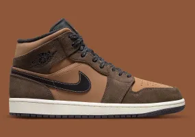 Air Jordan 1 Mid SE Dark Chocolate