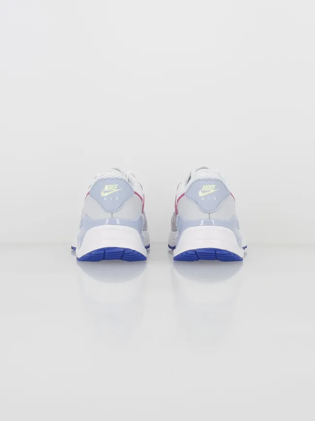 Air max baskets system gs blanc rose enfant - Nike | wimod