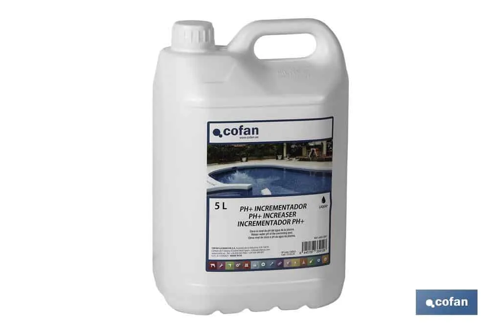 Augmenteur de pH liquide 5 L Cofan • Bazarot Tools