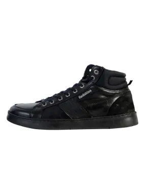 Basket Montante Cuir Redskins Sabal - Noir