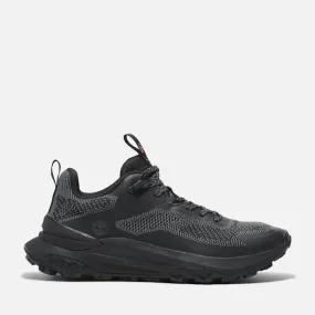 Baskets basses à lacets Motion Access pour homme en noir