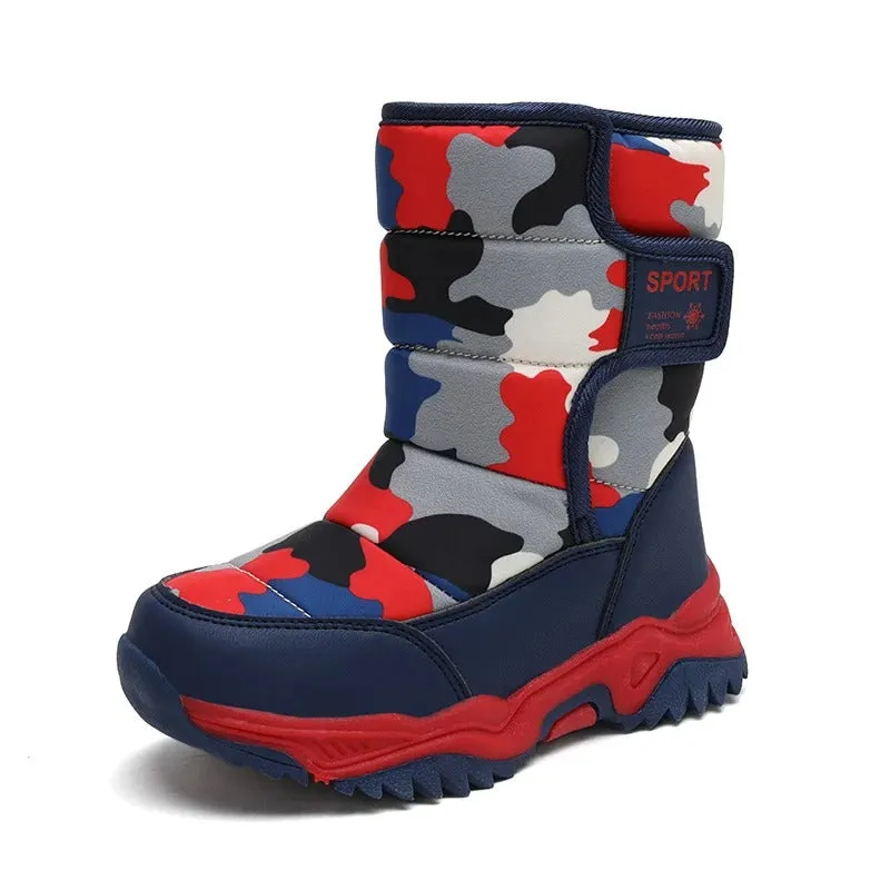 Bottes de neige imperméables pour enfants