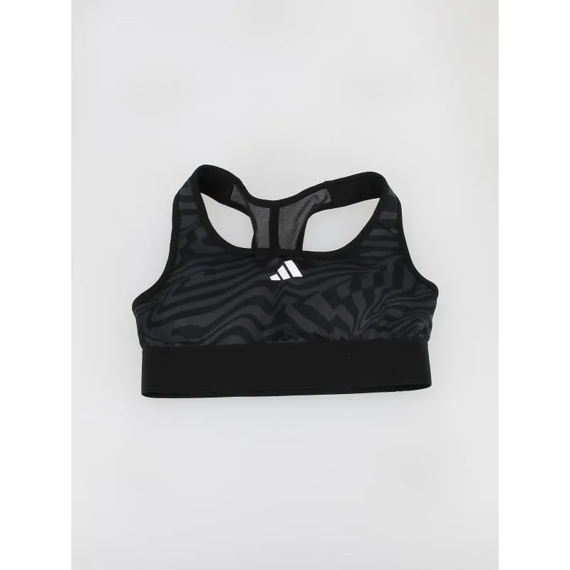 Brassière de sport swoosh noir fille - Nike | wimod