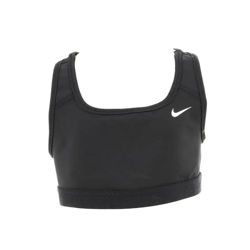 Brassière de sport swoosh noir fille - Nike | wimod