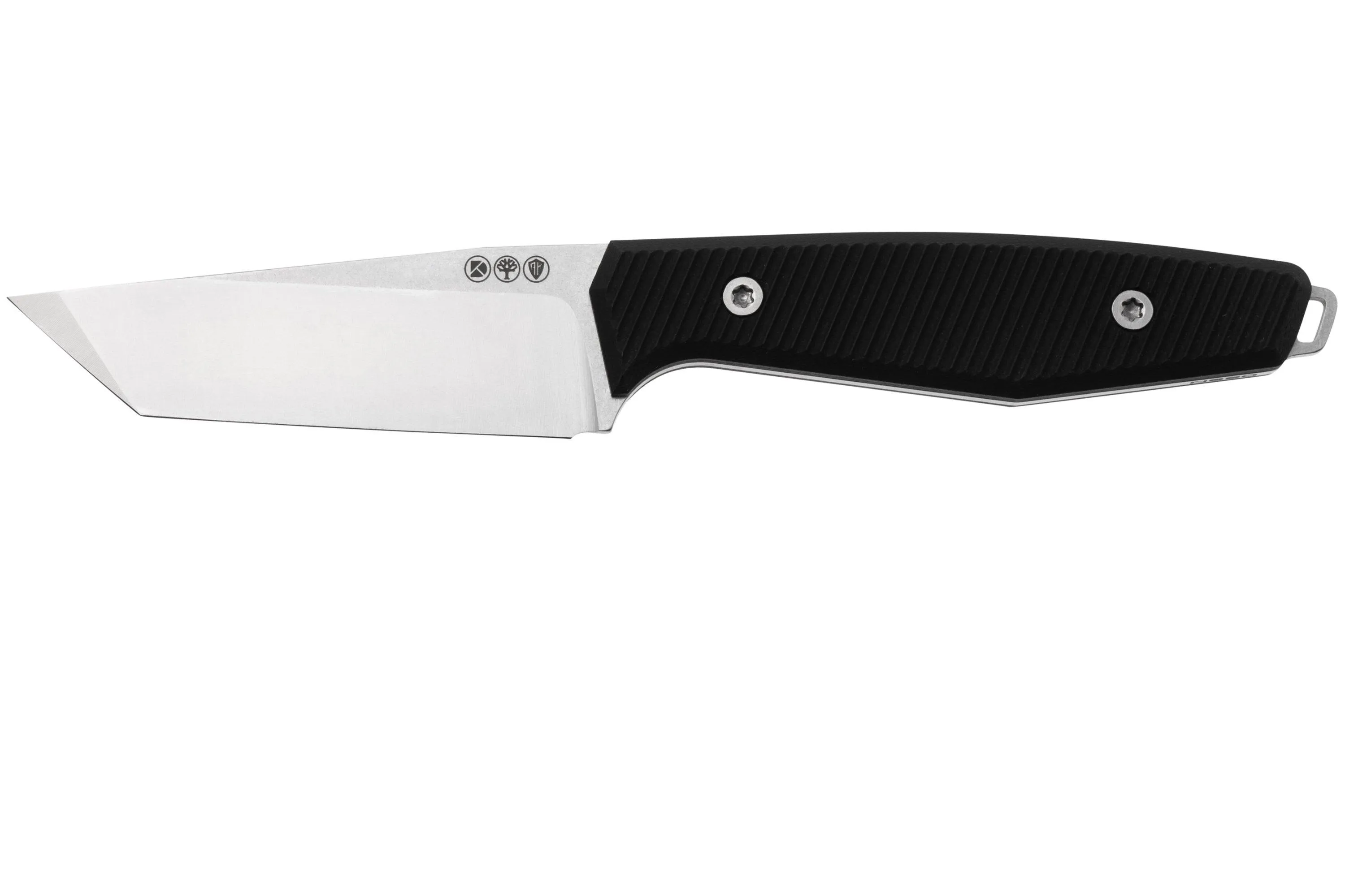 Böker Daily Knives AK1 American Tanto 129504, Black G10 couteau fixe, Alex Kremer design