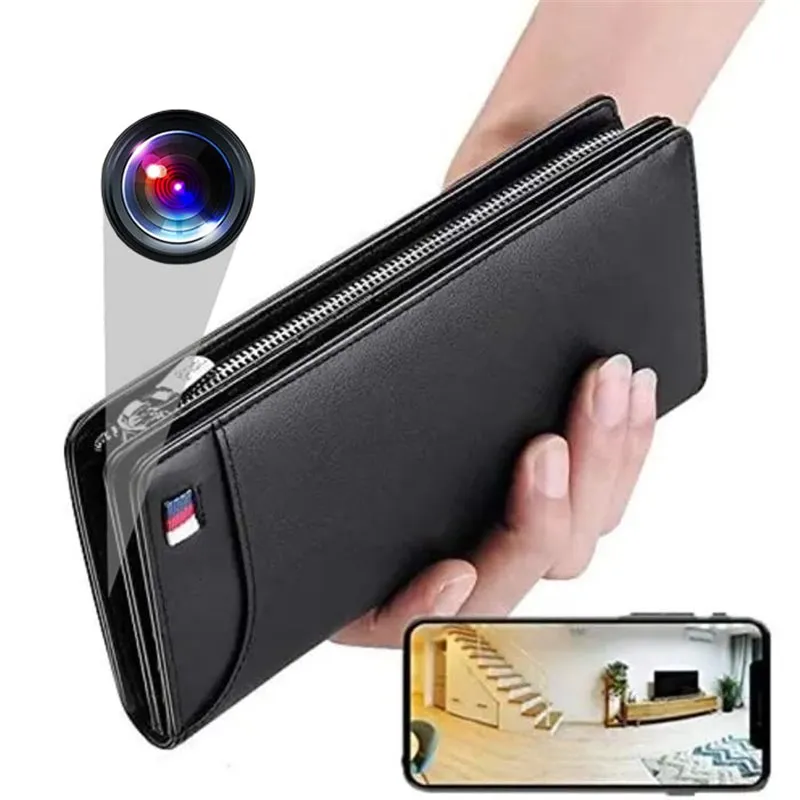 Camera Espion Portefeuille Full HD 1080p Wifi Vision à Distance