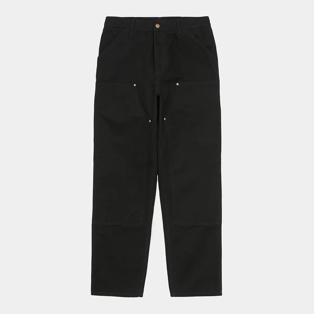 Carhartt Wip . Double Knee Pant . Black — Le Shop Nîmes