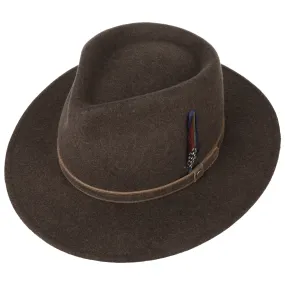 Chapeau en Laine Bendova Fedora by Stetson --> Chapeaux, casquettes & bonnets en ligne ▷ Chapeaushop