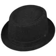 Chapeau en Laine Harris Tweed Pork Pie by Lierys --> Chapeaux, casquettes & bonnets en ligne ▷ Chapeaushop