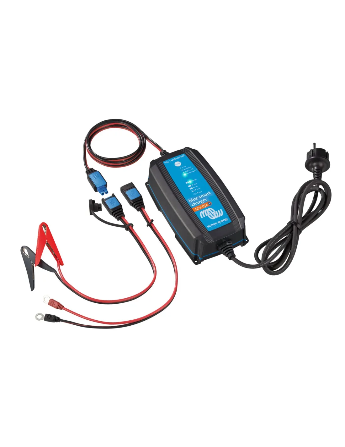 chargeur blue smart ip65 + connecteur dc 12/7 120v - victron