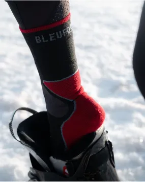 Chaussettes Ski de Fond homme Noir - Bleuforêt