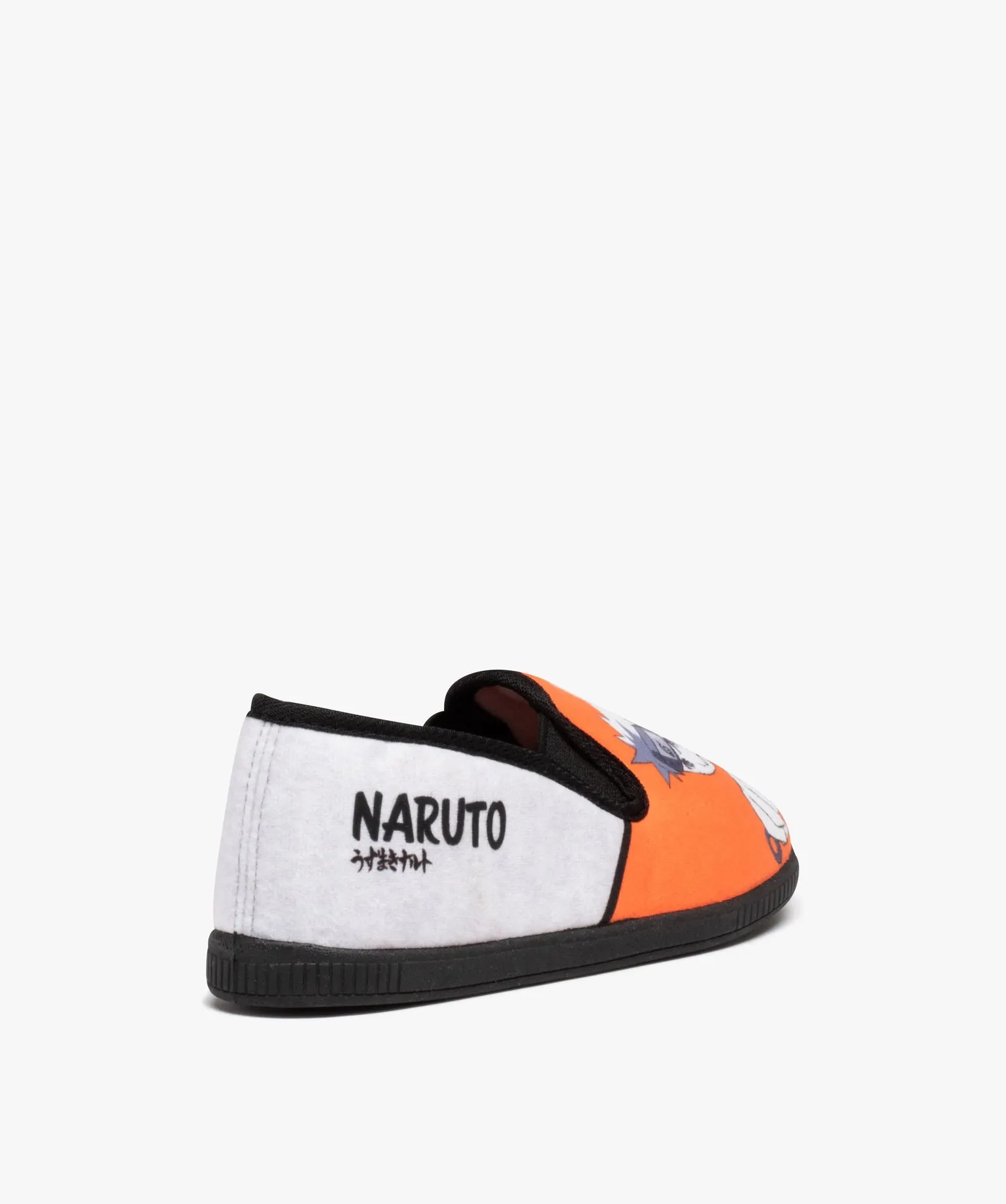 chaussons garcon pantoufle en velours - naruto orange chine