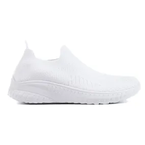 Chaussures de sport slip-on femme blanches