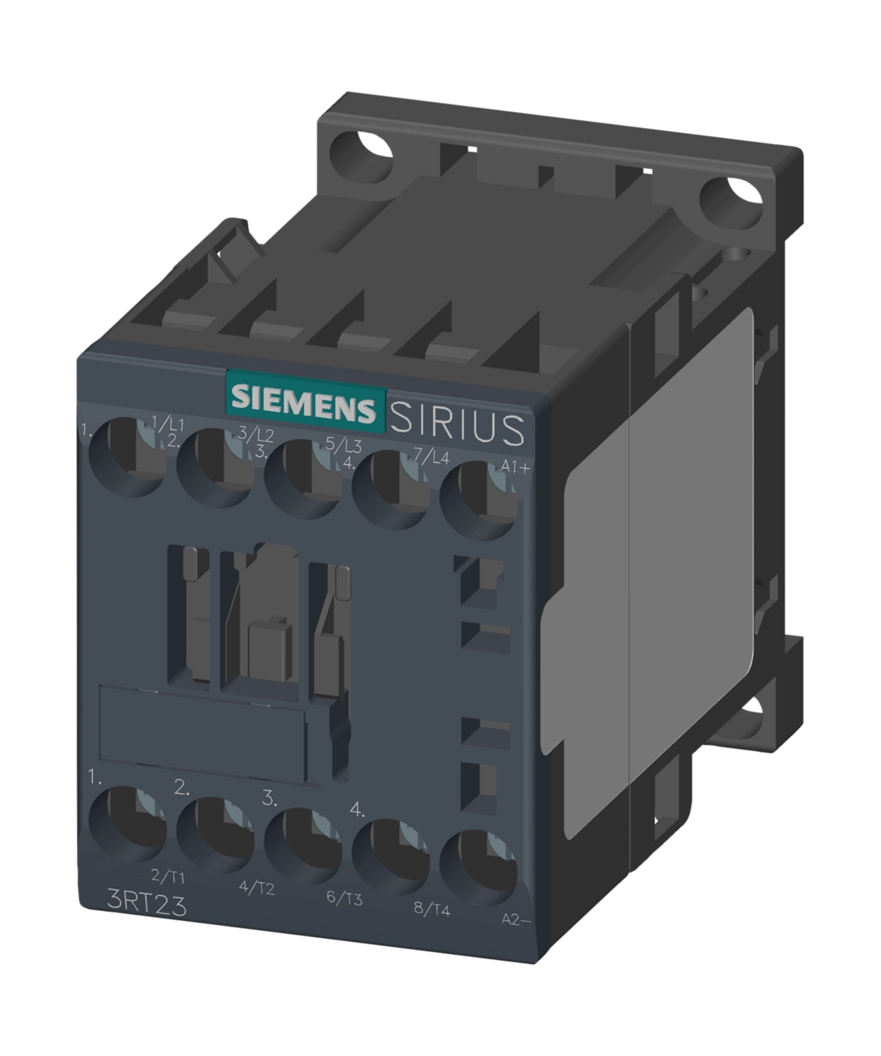 Contacteur 3RT20, 24 CC, à vis, 4 pôles Siemens