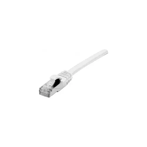 Cordon RJ45 categorie 6A F/UTP LSOH snagless blanc - 0,3 m