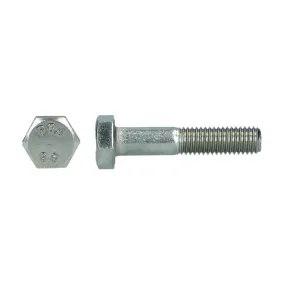 Corps de boulon tête hexagonale DIN 931 zingué classe 8.8 PGB "931801014000703" de 14 x 70 mm