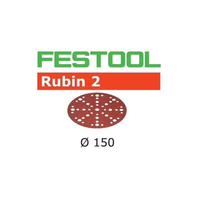 Disque abrasif - FESTOOL 575190 - Ø 150 mm - grain 120 - Bte 50