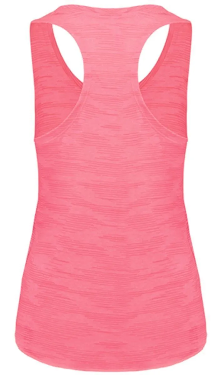 Débardeur de sport - Femme - PA4009 - rose fluo 