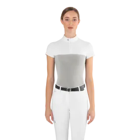 Ego7 - Polo de concours manches courtes femme Mesh ice gray