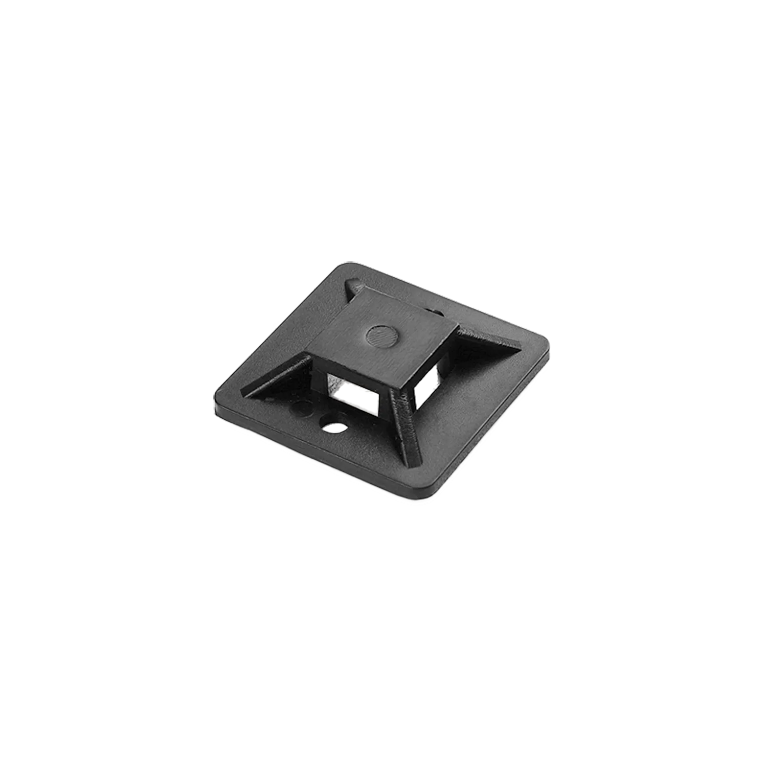 Embase adhésive pour collier de serrage Rilsan 4,8mm - 10 pièces