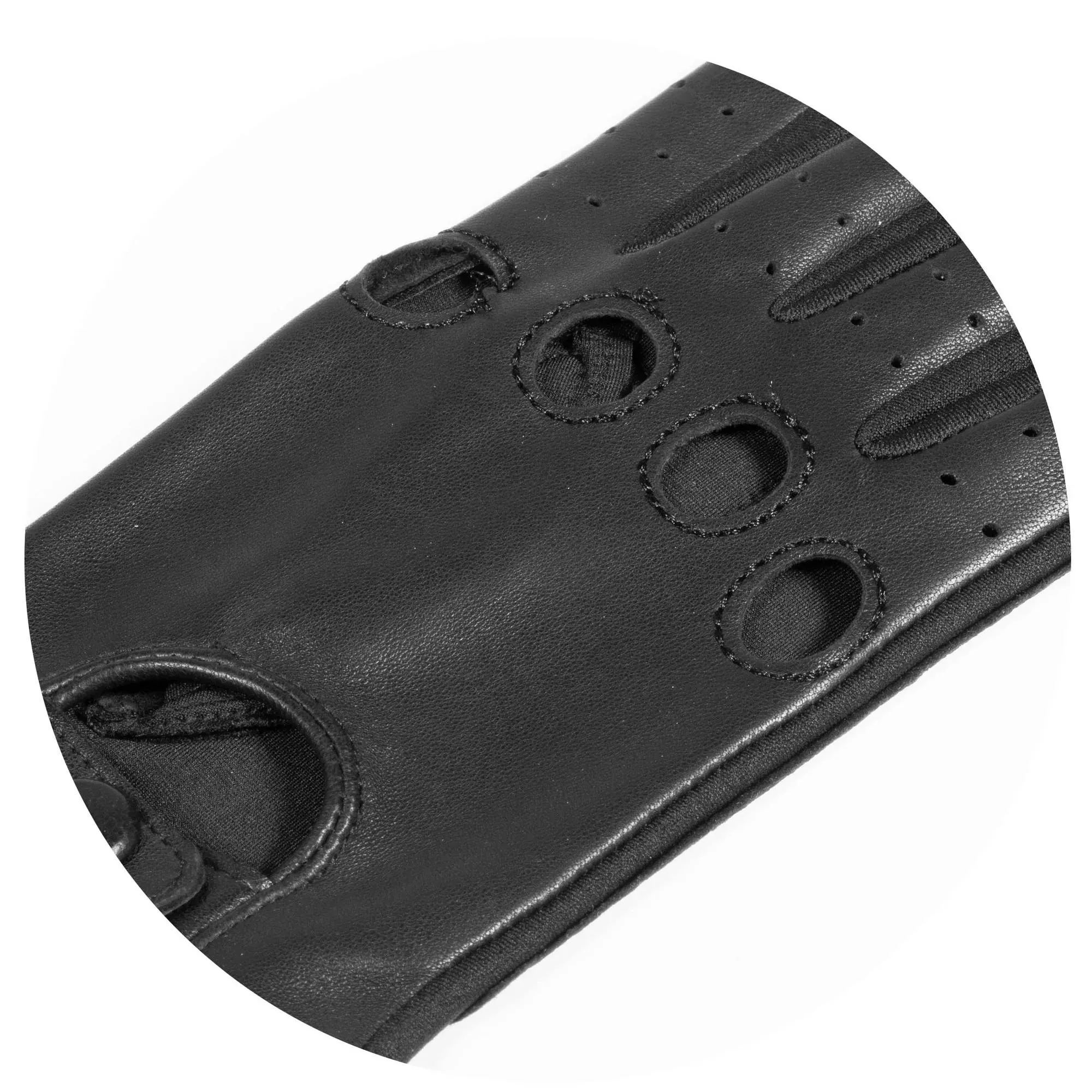 Gants de conduite Isotoner en cuir Smartouchh 85308