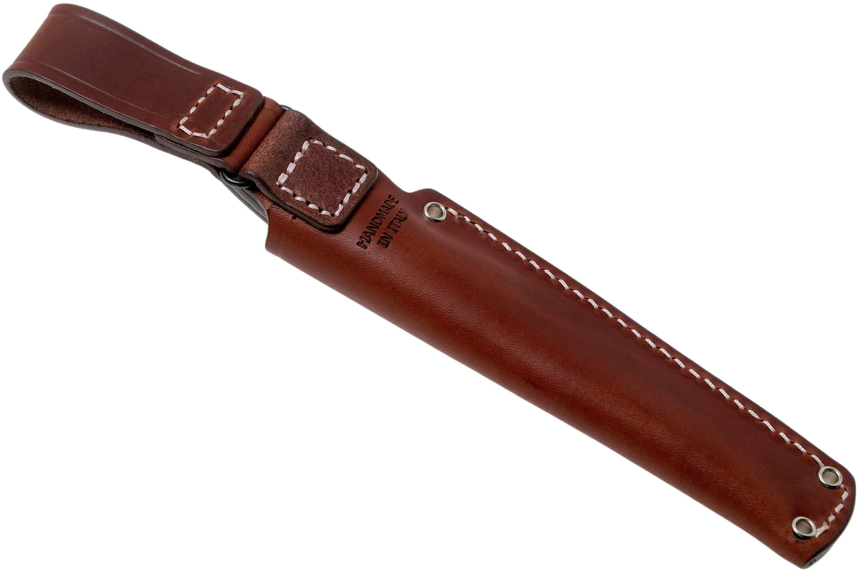 GiantMouse GMF2-P-G Green Canvas Micarta, PVD, couteau fixe, Ansø en Voxnaes design