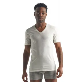 Icebreaker Anatomica Short Sleeve col V en Mérinos - T-shirt en laine mérinos homme I Hardloop | Hardloop