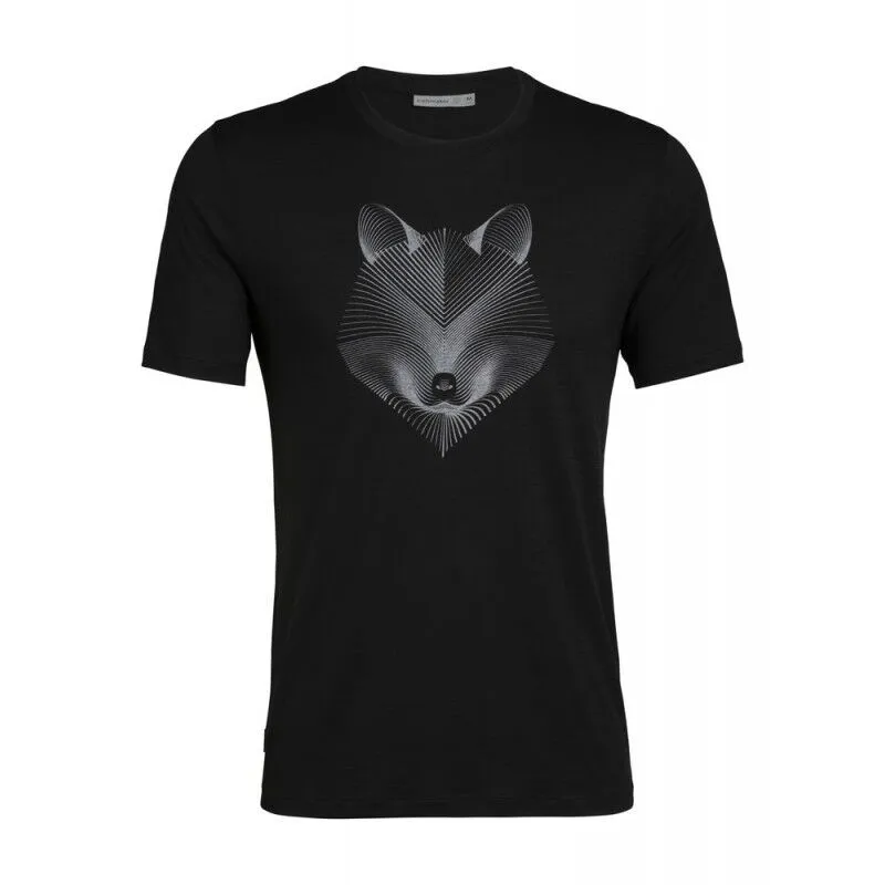 Icebreaker Mens Tech Lite SS Crewe Arctic Fox - T-shirt en laine mérinos homme I Hardloop | Hardloop