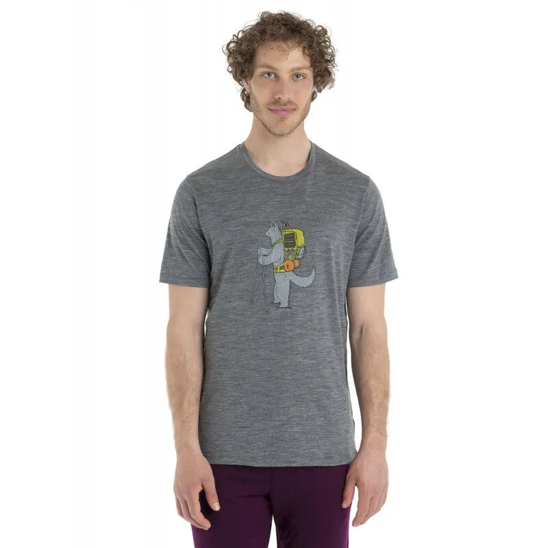 Icebreaker Merino 150 Tech Lite II SS Tee Tech Head - T-shirt en laine mérinos homme | Hardloop