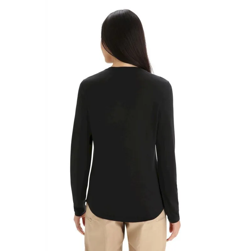 Icebreaker Sphere II LS Tee - T-shirt en laine mérinos femme I Hardloop | Hardloop