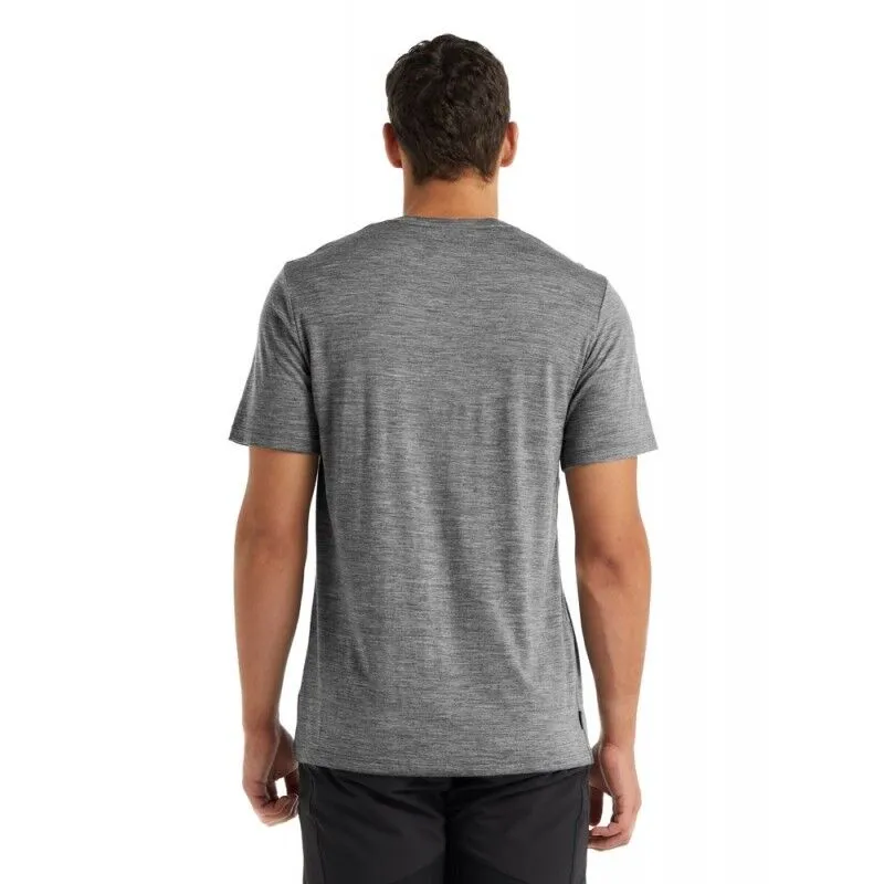 Icebreaker Tech Lite II SS Tee Bear Lift - T-shirt en laine mérinos homme I Hardloop | Hardloop