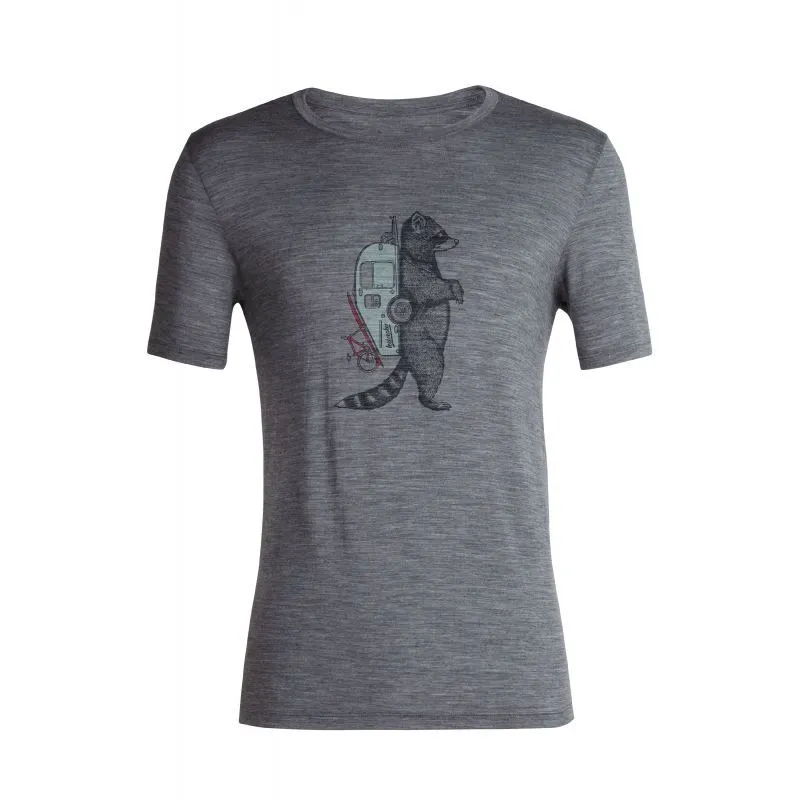 Icebreaker Tech Lite II SS Tee Waschbar Wandering - T-shirt en laine mérinos homme I Hardloop | Hardloop