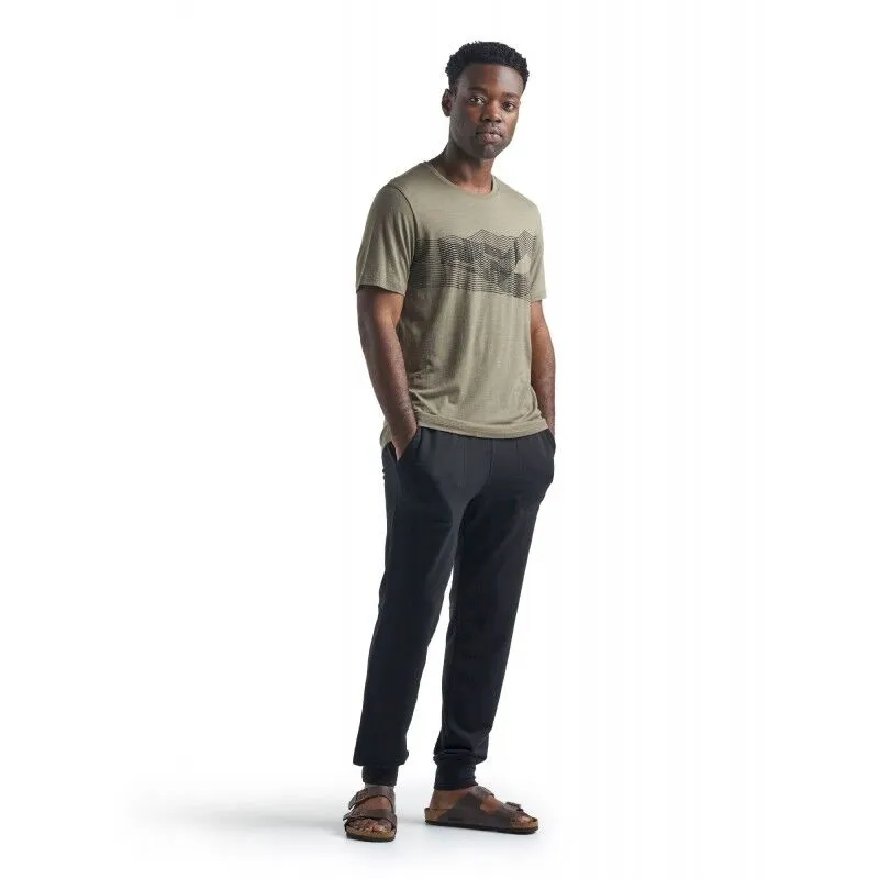 Icebreaker Tech Lite SS Crewe St Anton - T-shirt en laine mérinos homme I Hardloop | Hardloop