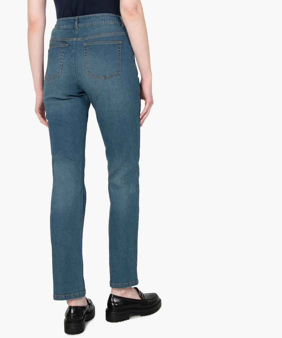 jean femme coupe regular gris regular