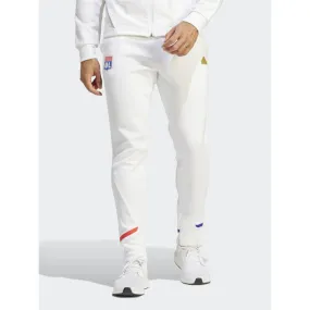 Jogging de football OL  blanc homme - Adidas | wimod