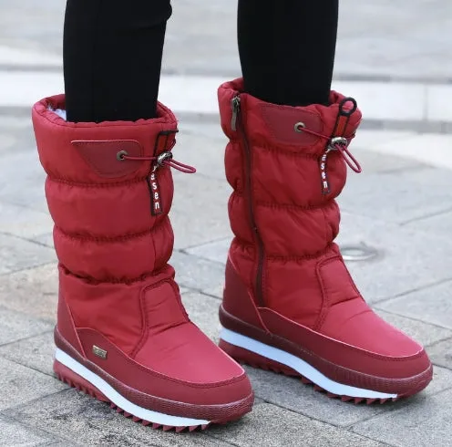 Johanna | Bottes de Neige Antidérapantes et Imperméables en Fausse Fourrure