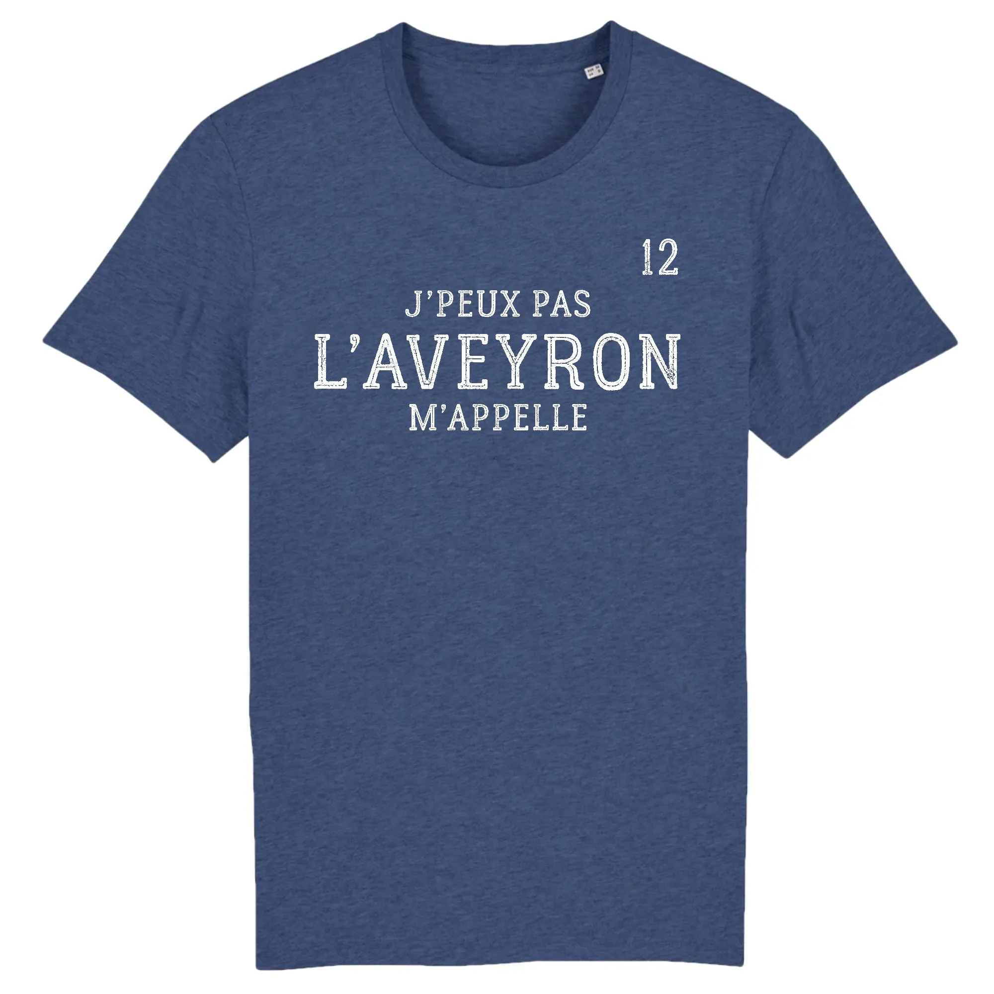 J'peux pas l'Aveyron m'appelle - T-shirt coton bio - imprimé fr