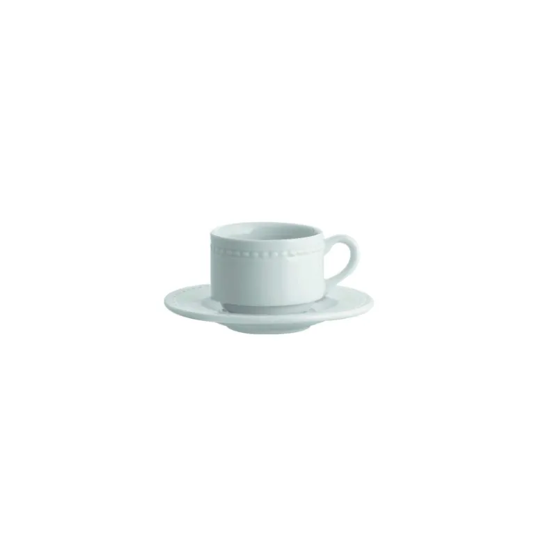 PAIRE TASSE CAFE 9CL  PERLA
