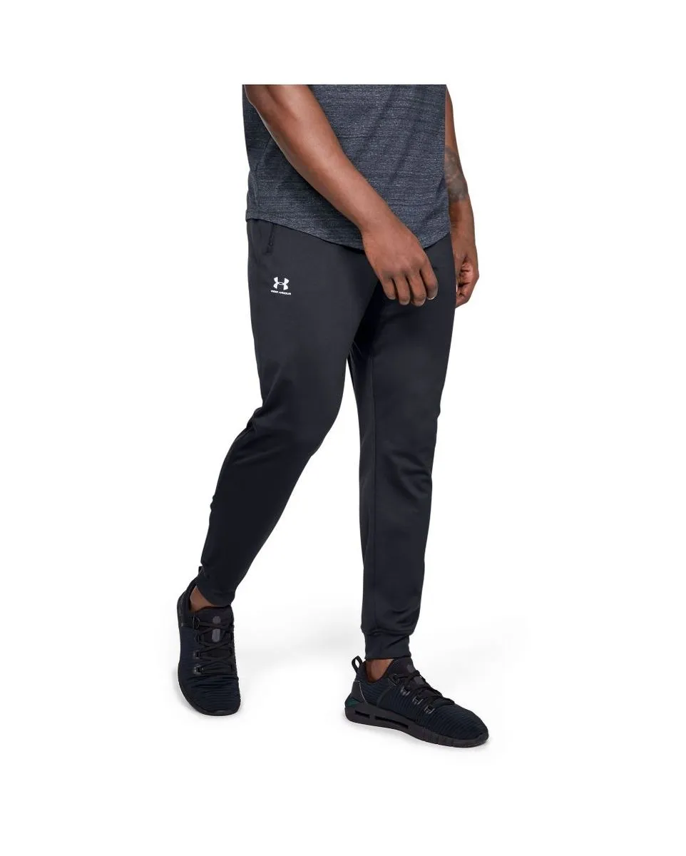 Pantalon de sport homme SPORTSTYLE TRICOT JOGGER Noir