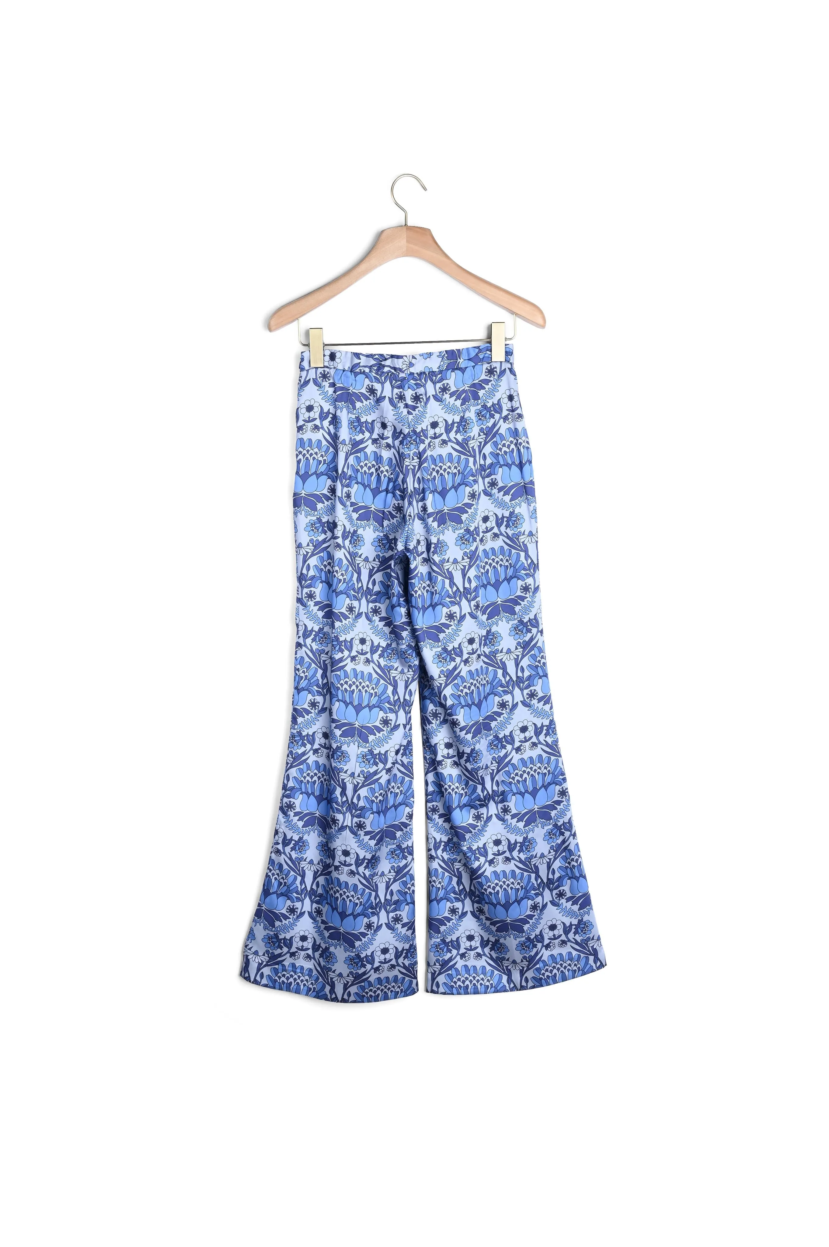 Pantalon fluide imprimé foulard
