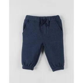 Pantalon jogging en Pulloloudoux® chiné bleu - Noukies