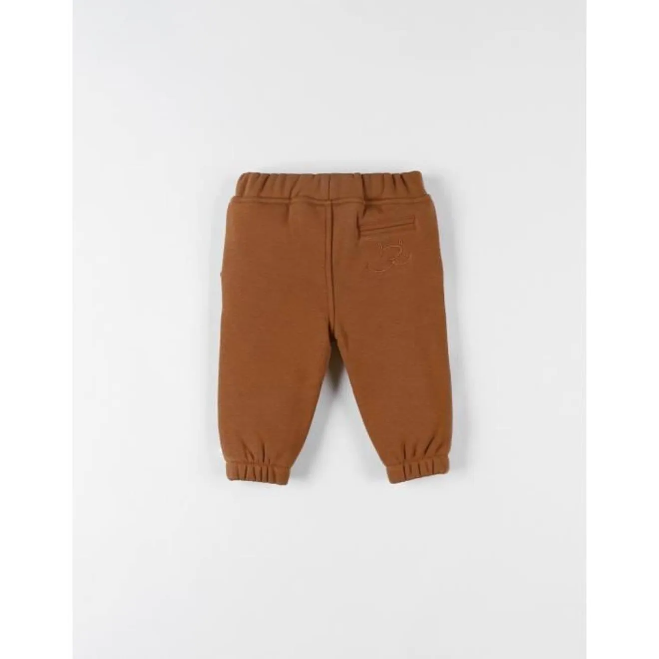 Pantalon jogging en Pulloloudoux® marron - Noukies