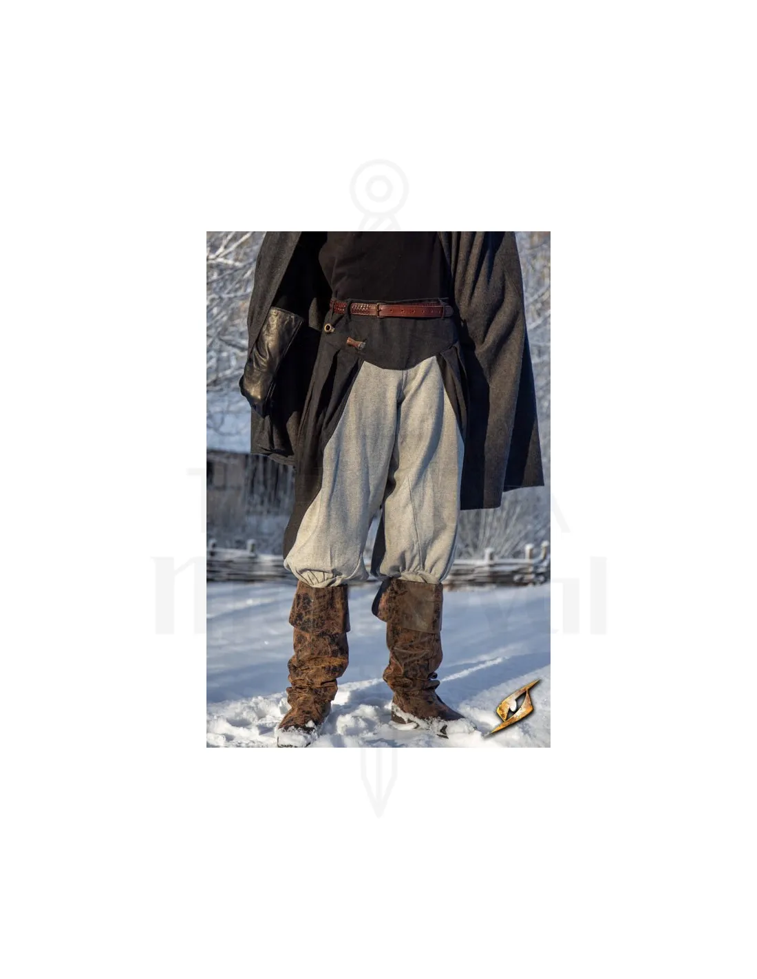 Pantalon Viking en laine modèle Ignis ⚔️ Boutique Épées
