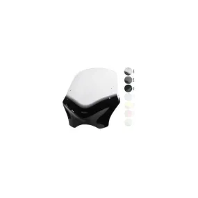 Pare-brise MRA V-Flow "C" noir avec spoiler