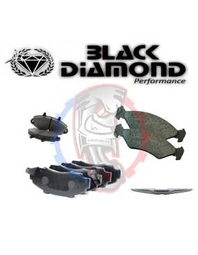 Plaquettes de frein Black diamond pour Chrysler Sebring 