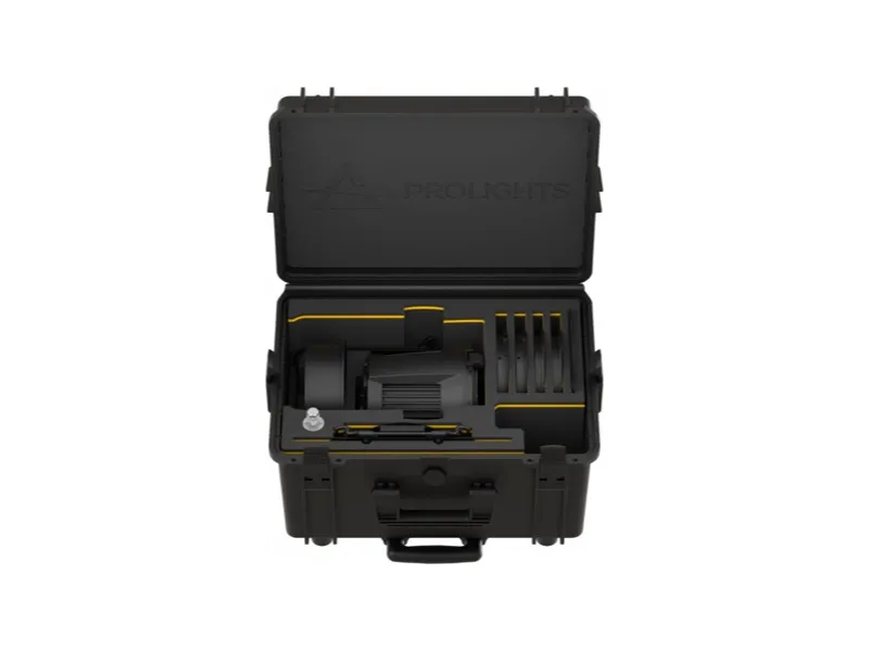PROLIGHTS • Valise ABS pour 1 PAR LED sériie EclPar IPM + accessoires