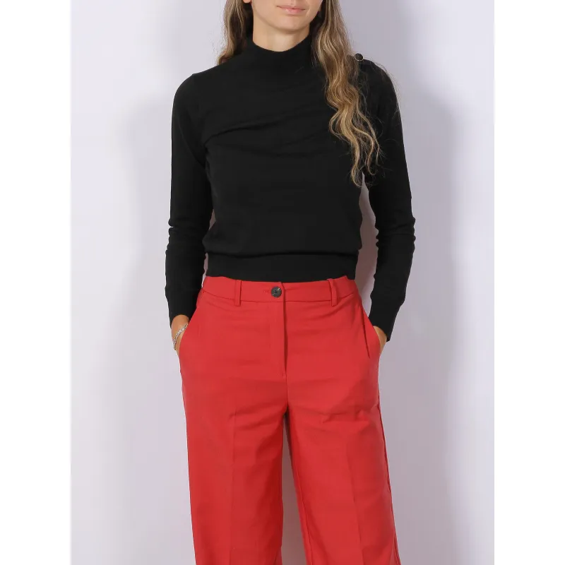Pull sans manche mohair makena orange femme - La Petite Etoile | wimod