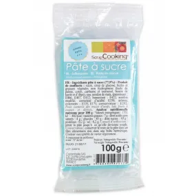 Pâte à sucre Bleu Clair 100 g ScrapCooking